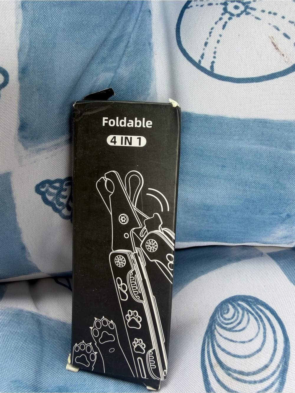 4-in-1 Foldable Pet Grooming Tool – Nail Clipper, File & Comb